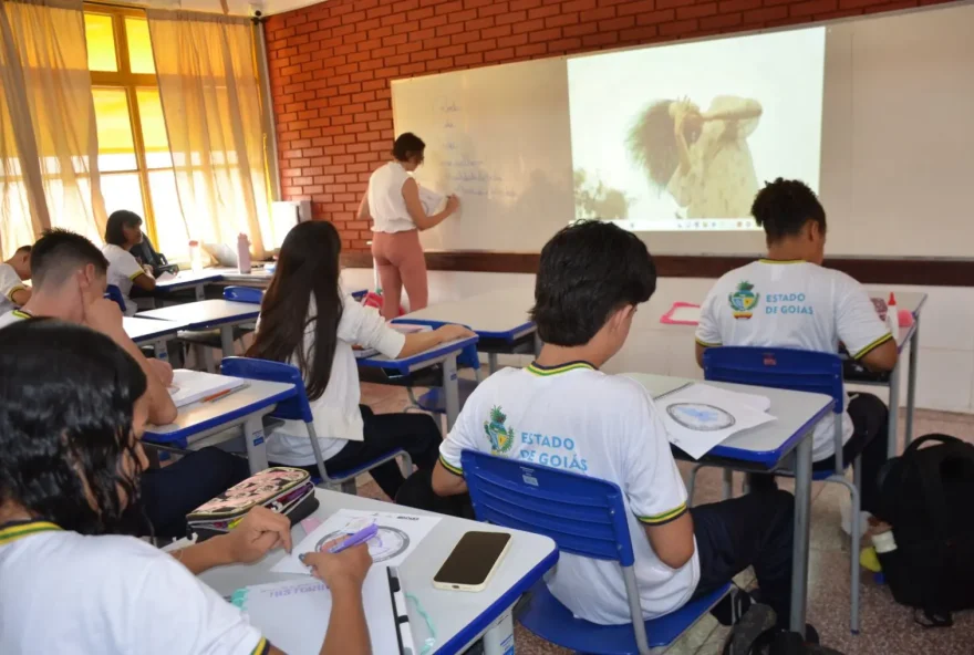 Em 2024, o número de professores efetivos na rede estadual de ensino vai chegar a mais de 17 mil com a convocação de aprovados do último concurso público (Foto: Seduc)