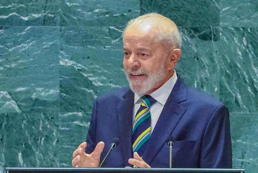 Presidente brasileiro discursou na Assembleia-Geral da ONU e criticou decisões da ONU, como a falta de mulheres na organização. (Foto: Reprodução)