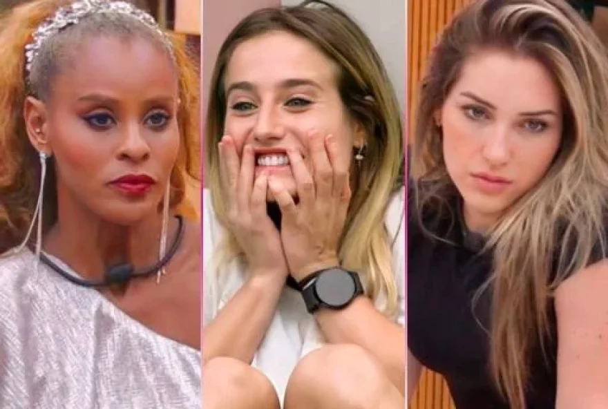 BBB 23: no Top 5, Aline, Amanda e Bruna perdem milhares de seguidores