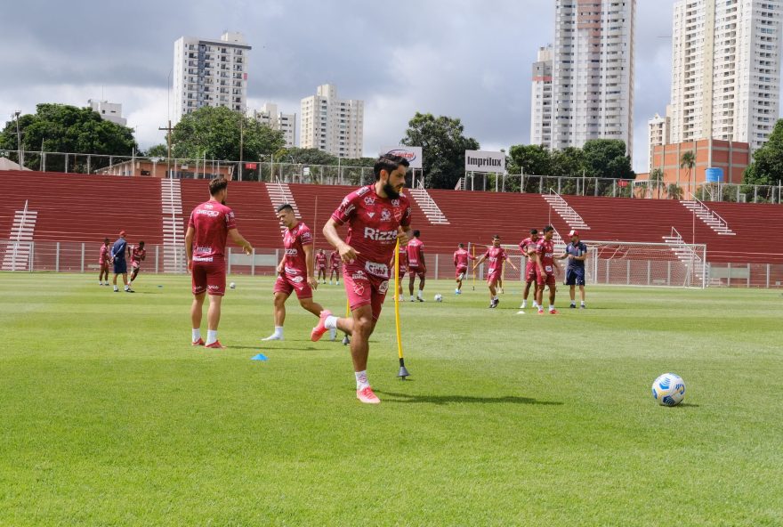 Treinamento do Vila Nova para final da Copa Verde