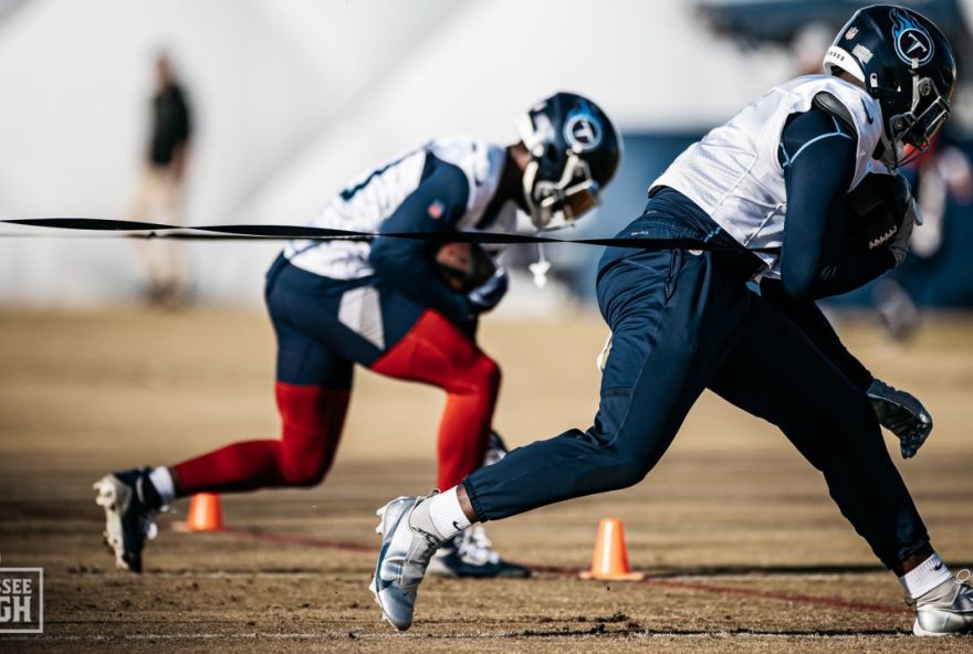 Treinamento dos Titans na NFL