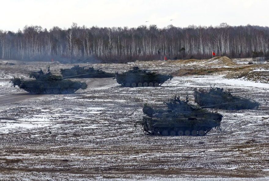 Tanques de guerra russos na Ucrânia / Foto: Reprodução