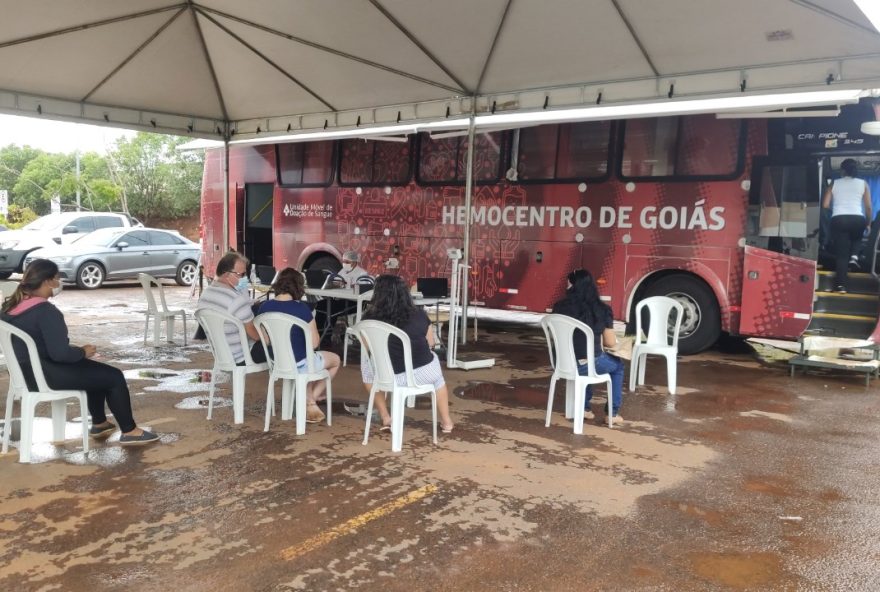 Unidade móvel da Rede Hemo estará na Praça da Feira, na Avenida Mangalô, no Setor Morada do Sol (Foto: Idtech)