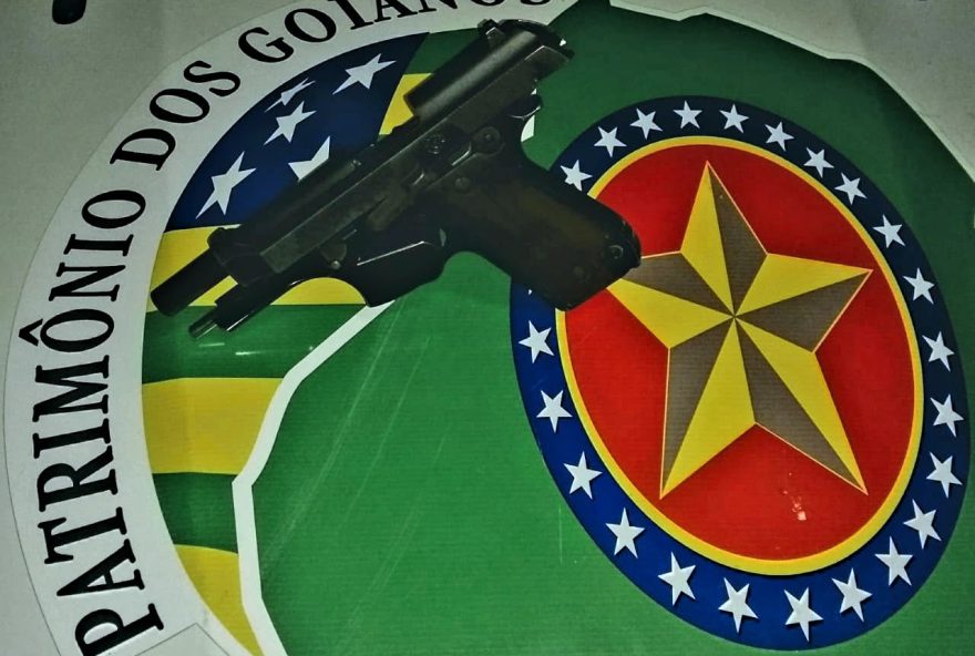 Após confusão em um condomínio de Goiânia, homem disparou uma série e de tiros que atingiram três pessoas. / Foto: Polícia Militar de Goiás.