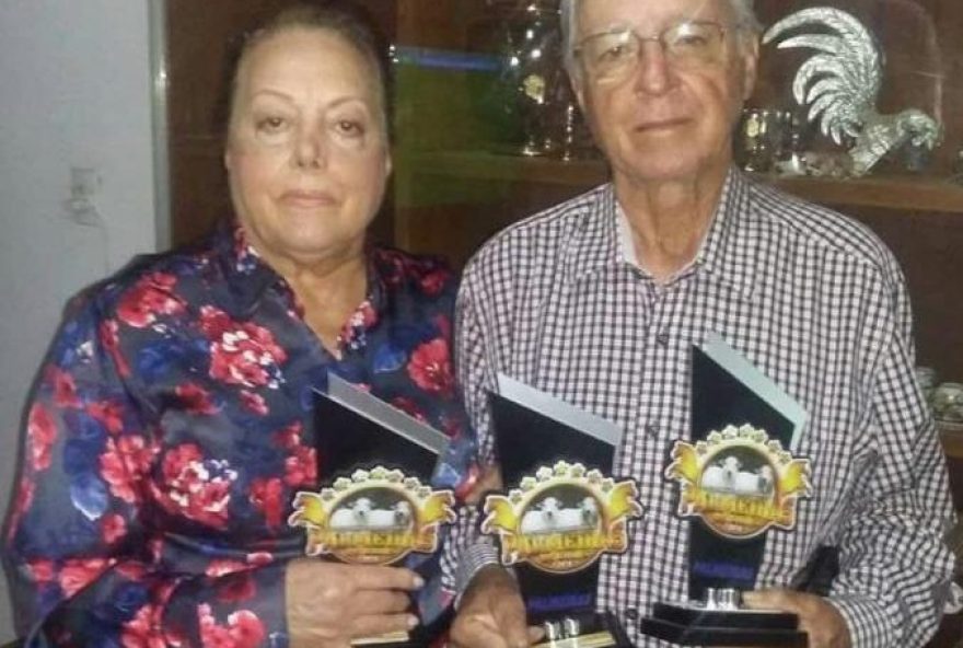 Leandro Canedo Guimarães dos Santos, 78 anos, e Darci Prado Canedo Guimarães dos Santos, 76 anos.