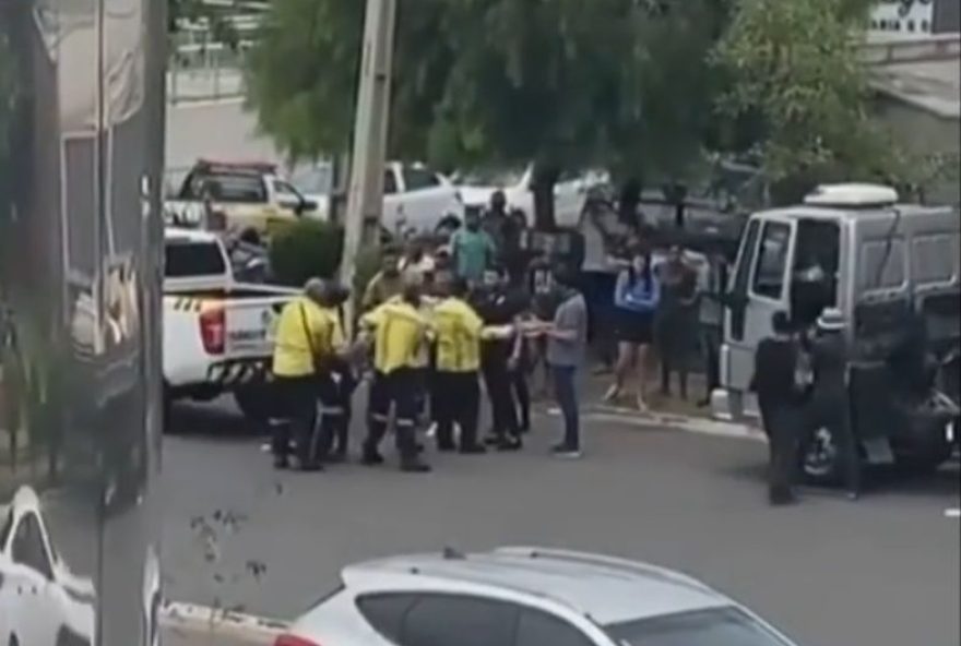 Agentes da smm são agredidos em Goiânia