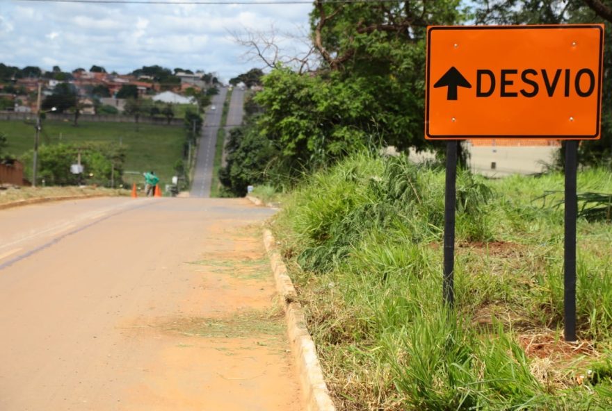 Motoristas que trafegam pela BR-153 precisam ficar atentos aos desvios / Fotos: Prefeitura de Goiânia