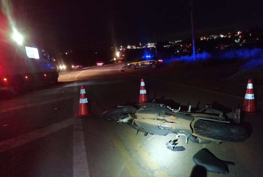 Homem morre em acidente de moto em Anápolis (Foto: Reprodução)