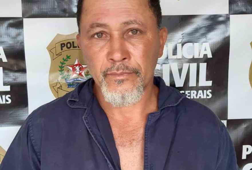 Teodoro José da Silva, de 51 anos, suspeito de estuprar criança de 7 anos.