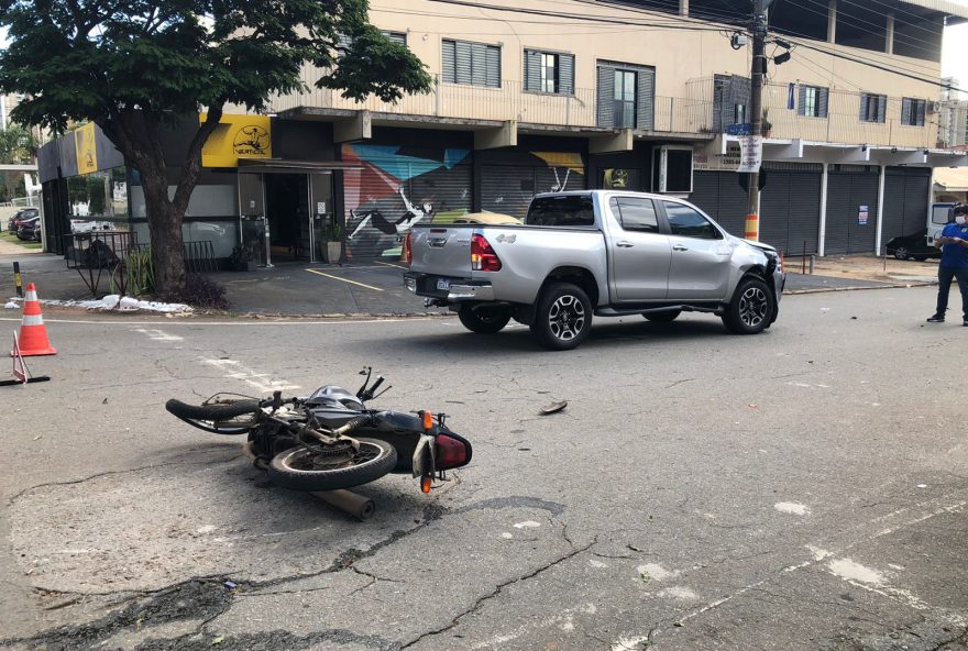 Motorista da caminhonete disse que não viu sinalização (Foto: Reprodução/DICT)