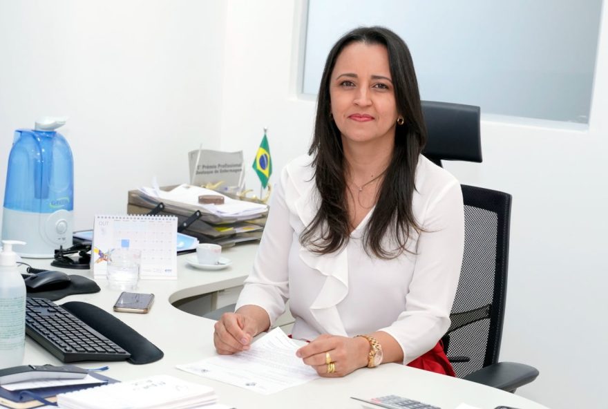 Flúvia Amorim, superintendente de vigilância em saúde. Foto: Brito/SES-GO)