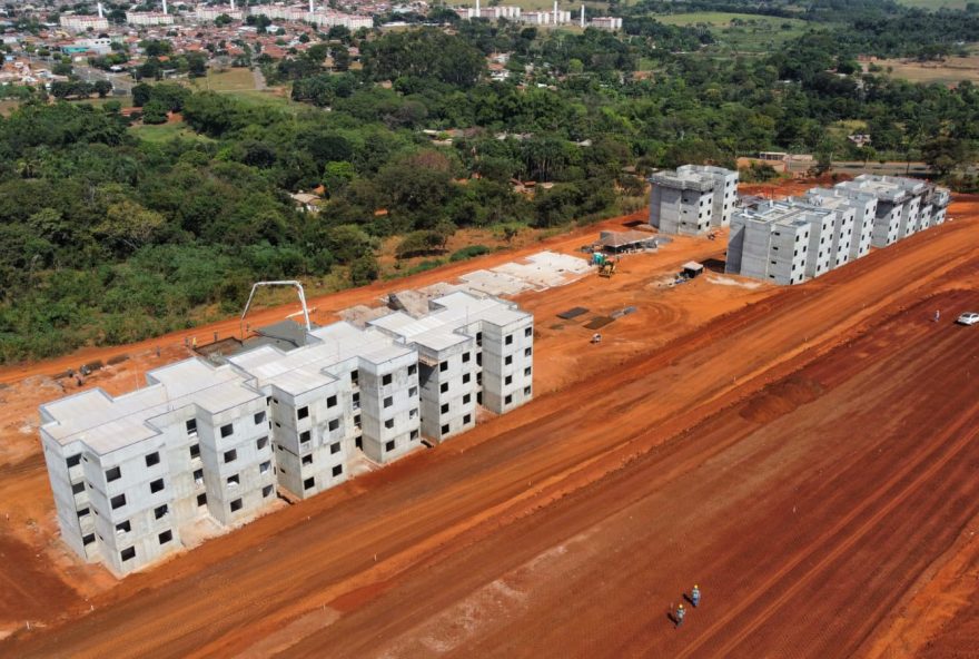 Empreendimento da prefeitura de Goiânia, no Conjunto Vera Cruz (Foto: Seplanh)