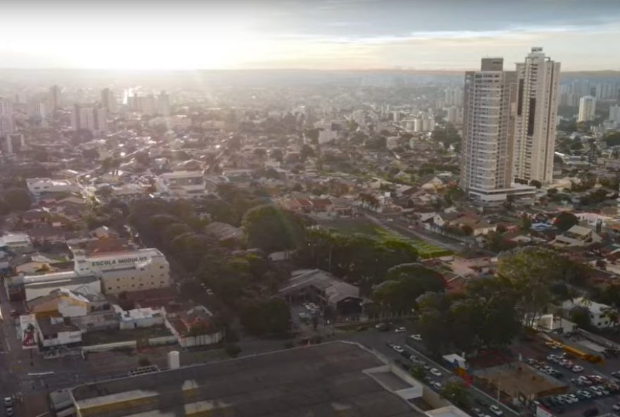 Goiânia vai receber primeira praça que fica a 70 metros do chão