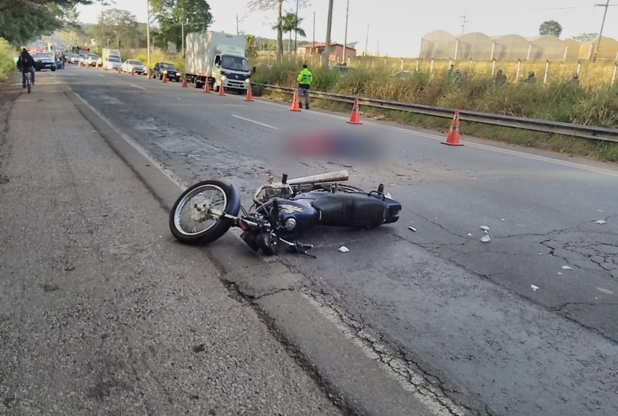 Homem de 49 anos faleceu no local. (Foto: Divulgação/Dict)