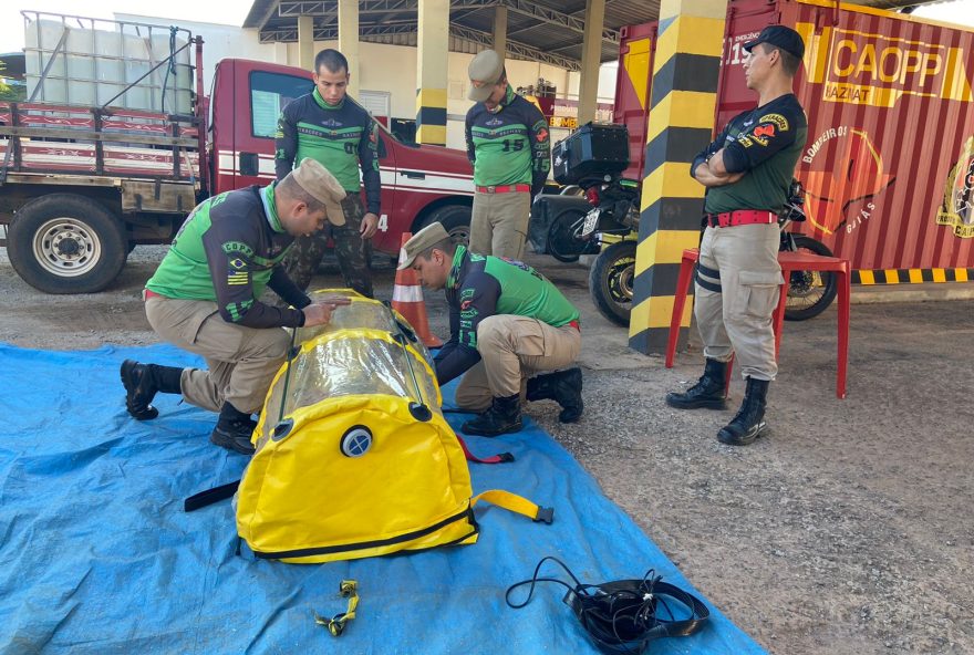 Corporação irá usar roupas e equipamentos especiais. (Foto: Reprodução)