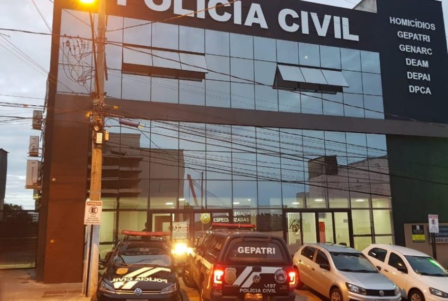 Delegacia de Luziânia  (Foto: Reprodução Polícia Civil)