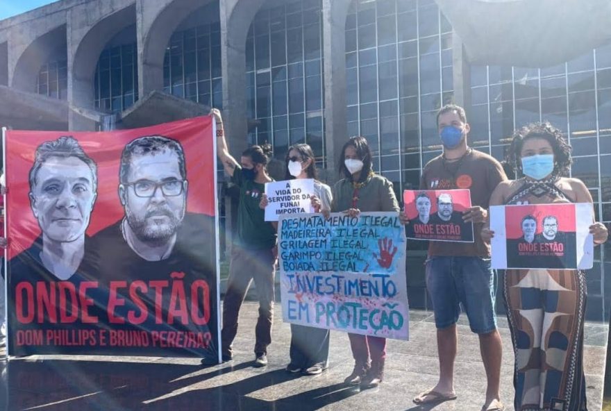 Colegas servidores de Bruno pedem agilidade nas buscas por ele e pelo inglês Dom Phillips, desparecidos na Amazônia há mais de uma semana. (Foto: Reprodução/Instagram)