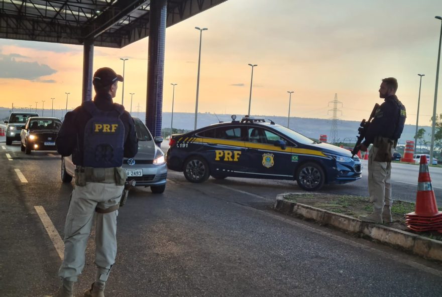 PRF realiza Operação Corpus Christi 2022. (Foto: Divulgação PRF-DF)