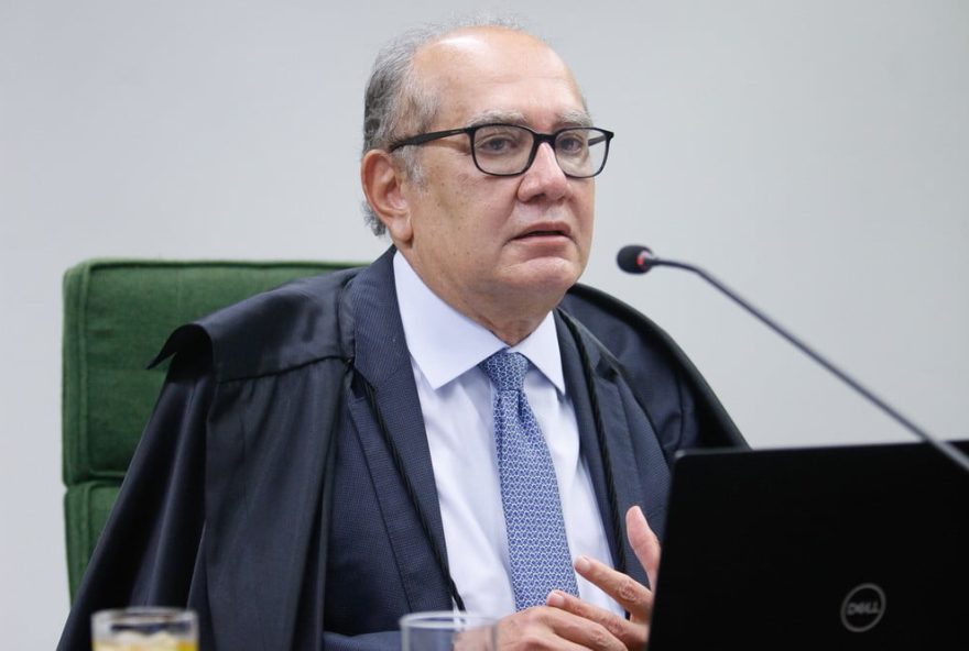 Ministro Gilmar Mendes, do Supremo Tribunal Federal, testa positivo para a Covid-19 (Foto: Fellipe Sampaio/SCO/STF)