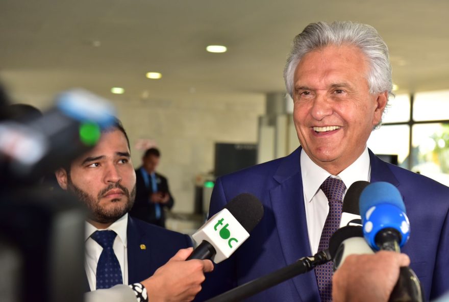 Caiado garante doação de terreno para construção de Hospital do Câncer (Foto: Divulgação Secom)