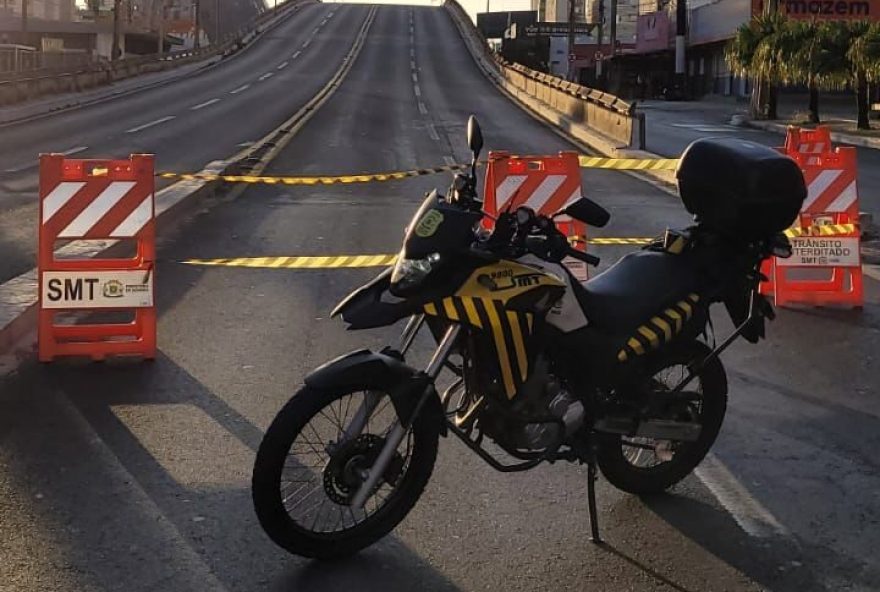 Vias serão interditadas entre 8h e 20h. (Foto: Divulgação/SMM)