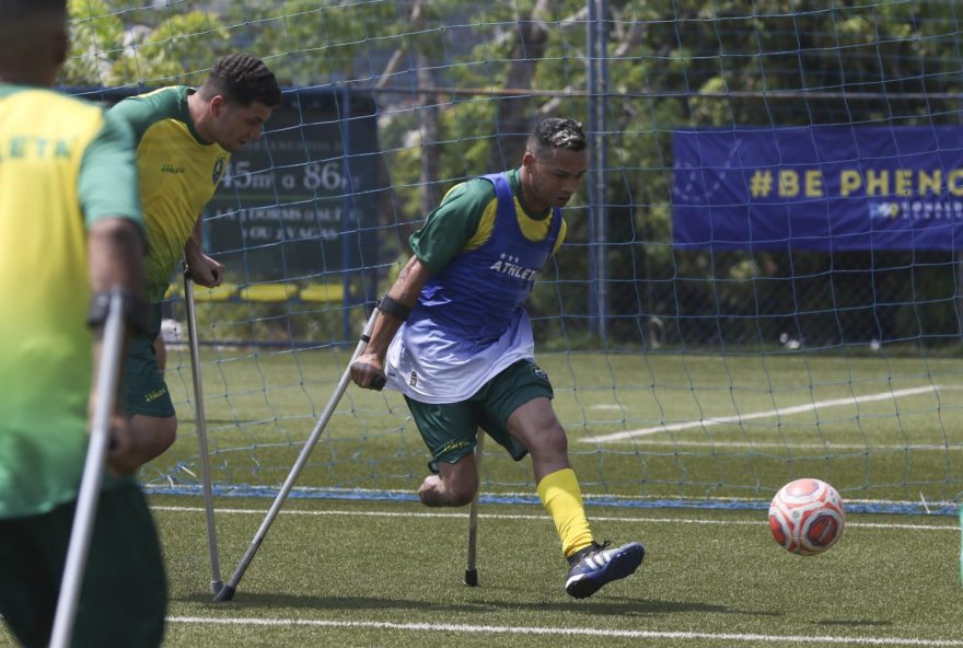 Valdo Firmino futebol de amputados