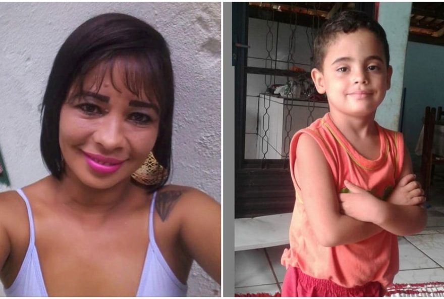 Mãe e filho são encontrados mortos em lote baldio de Itapirapuã (Foto: Reprodução / Facebook)