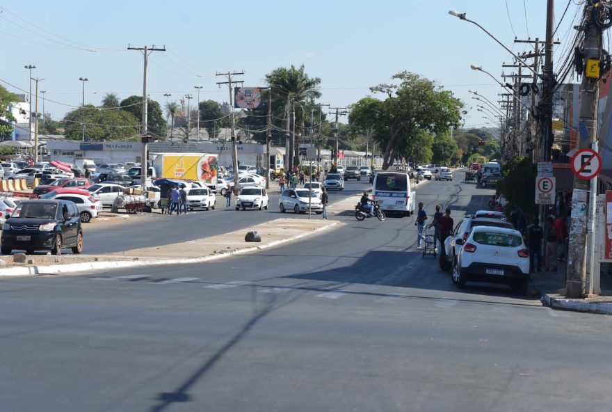 Obras na 44 devem ser concluídas em até 30 dias. Feira da Madrugada vai funcionar, temporariamente,   na Praça do Trabalhador (Foto: Jucimar Sousa / Secom Goiânia)