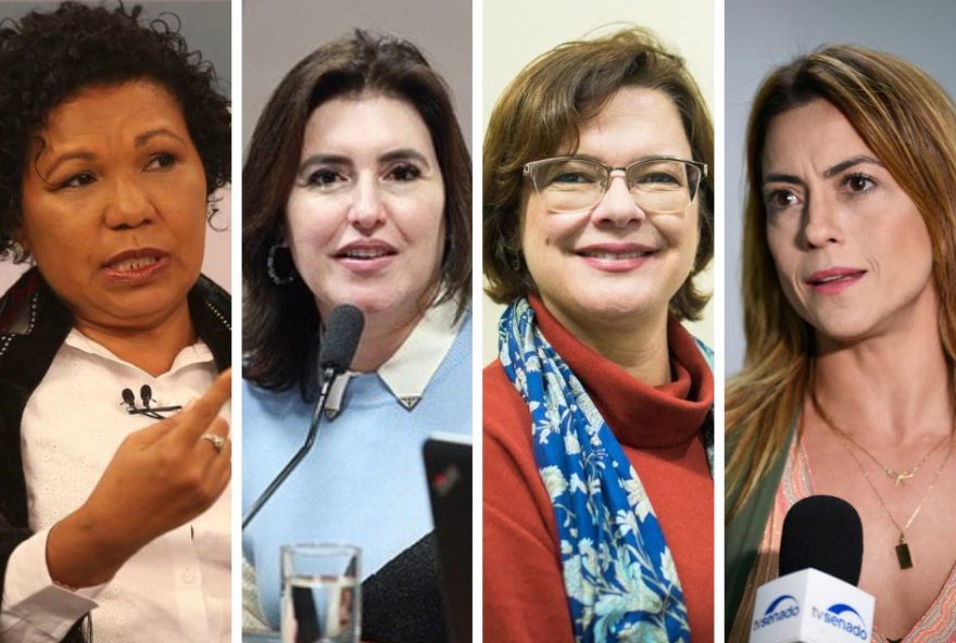 Pela primeira vez na história, quatro mulheres estão na disputa à Presidência da República (Foto: Reprodução / Redes)