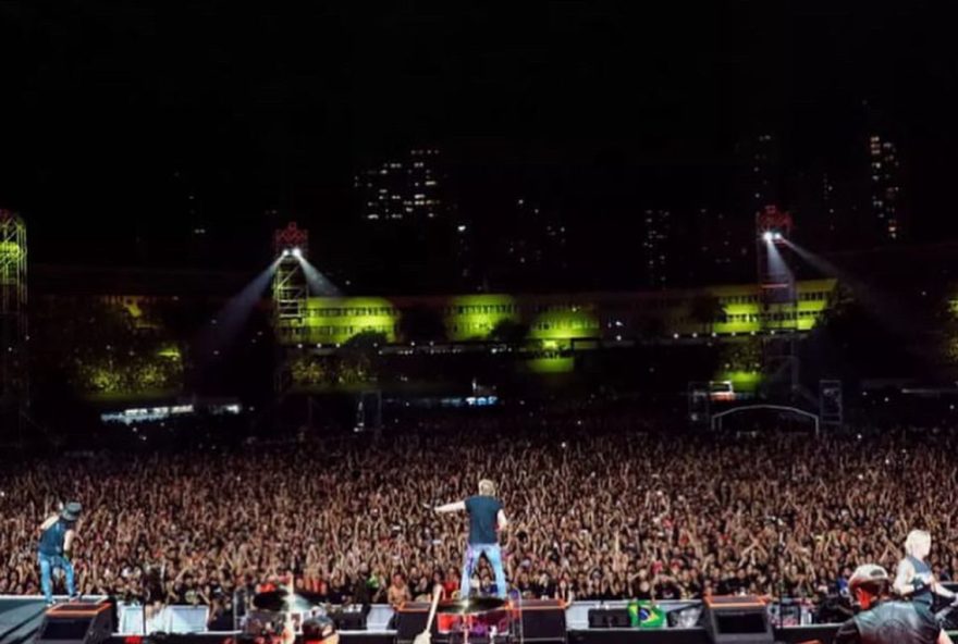 Show de Guns N’ Roses fez Goiânia 