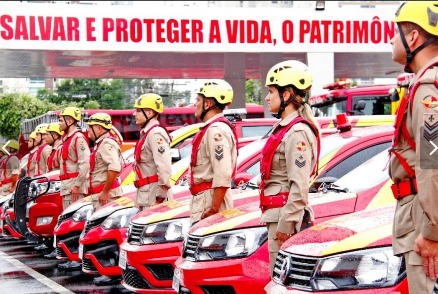 Candidatos precisam chegar com uma hora de antecedência da prova. (Foto: Divulgação/ Bombeiros)