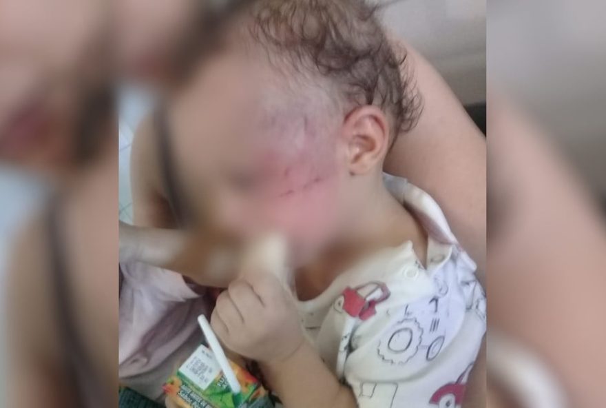 Homem preso por agredir um bebê de 1 ano, mantinha mãe da criança em 