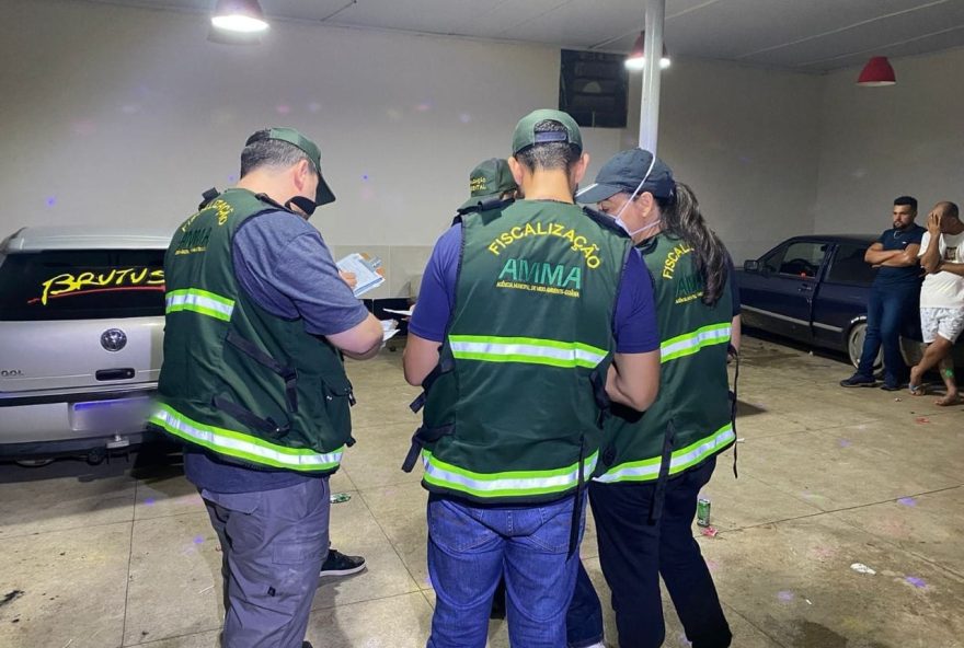 Em operação contra poluição sonora, Prefeitura de Goiânia apreende oito veículos