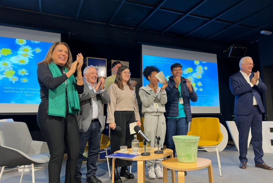 Em Barcelona, Gracinha Caiado apresenta programa Aprendiz do Futuro (Fotos: GPS)