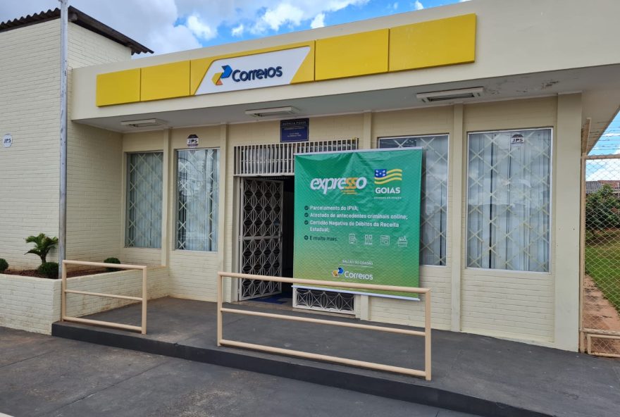 Expresso Correios chega a 159 municípios de Goiás