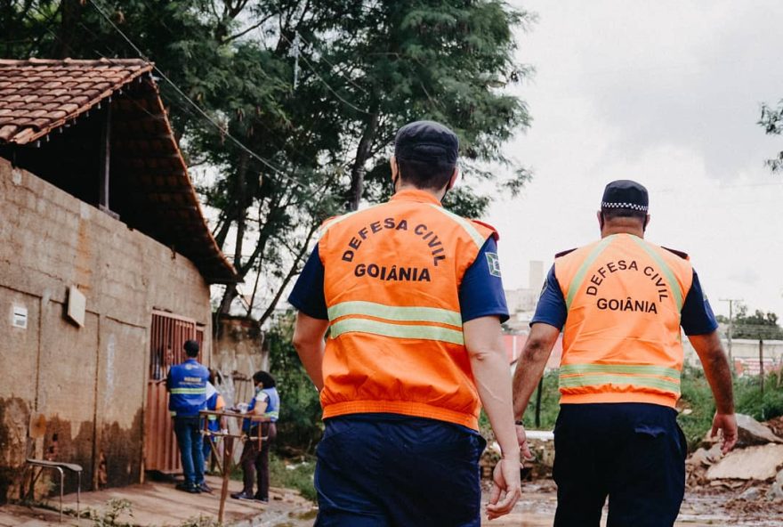 Defesa Civil de Goiânia monitora riscos de alagamentos no final de semana