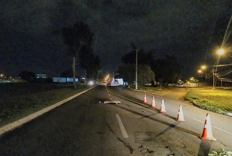 Atropelamento deixa vítima fatal na Av. Juscelino Kubitscheck, em Goiânia