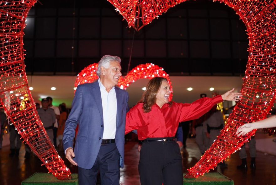 “Momento é de paz”, diz Caiado ao inaugurar o Natal do Bem