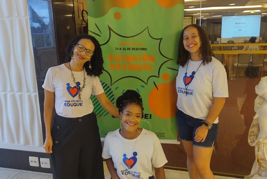 Representantes de Goiás durante encontro nacional do Comitê de Participação de Adolescentes (CPA), em Brasília: evento promove diálogo entre adolescentes de todas as regiões do país