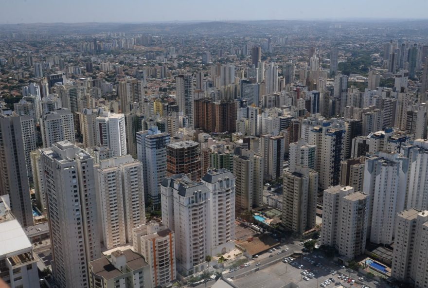 vista aérea de Goiânia  (Foto: Governo de Goiás)