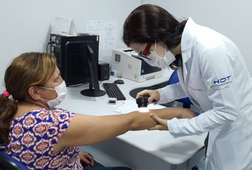 Levantamento da SES-GO estima neste ano 9.380 novos casos de câncer de pele não melanoma. Destes, a maioria em mulheres.