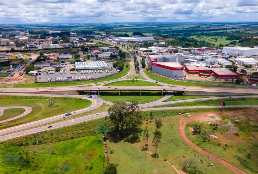 Das 31 empresas que aderiram ao Programa Desenvolve Goiás, 9 estão instaladas no Distrito Agroindustrial de Anápolis (Daia), maior parque industrial de Goiás
(Foto: Leandro Vieira)