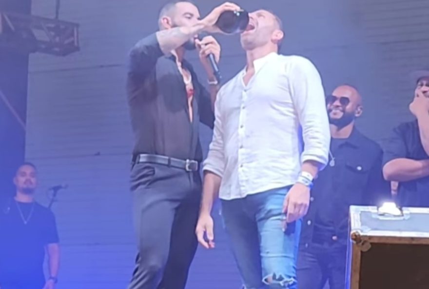 Fã passa mal após beber com Gusttavo Lima em show no Paraná