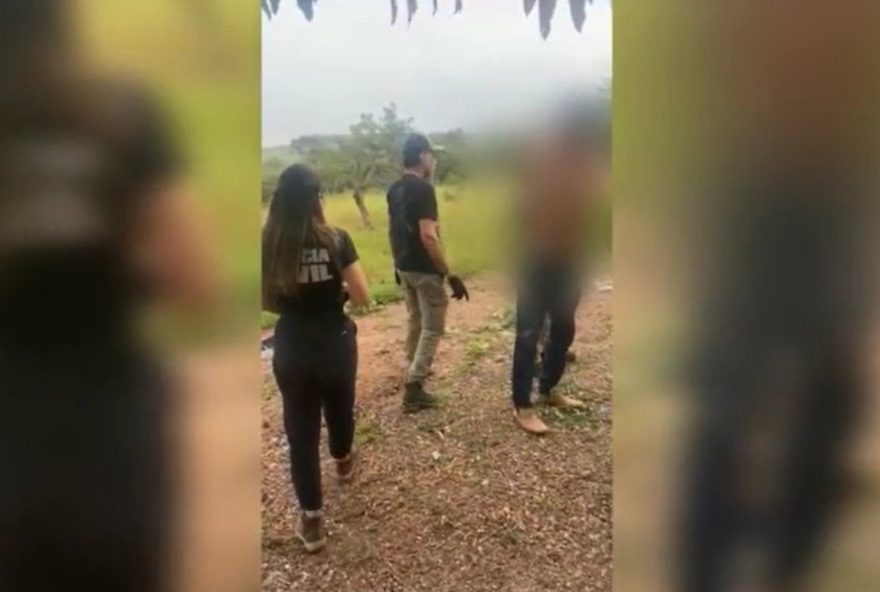 Em Novo Gama, homem é preso suspeito de amarrar e espancar mulher