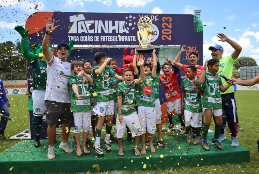 Taça Goiás de Futebol Infantil 2023, na categoria sub-13
(Foto: Cufa Goiás)