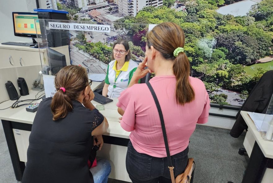 Prefeitura de Goiânia divulga 910 vagas de emprego disponíveis pelo Sistema Nacional de Emprego (Sine), órgão vinculado à Secretaria de Desenvolvimento de Economia Criativa (Foto: Sedec)