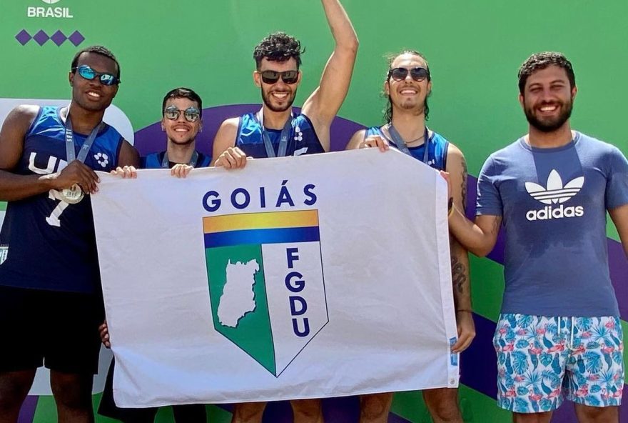 Atletas goianos participam do Jogos Universitários Brasileiros de Praia