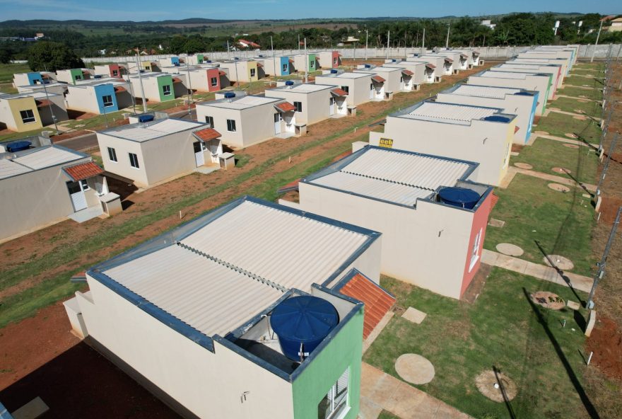 Governo de Goiás realiza sorteio de 50 casas a custo zero, em Hidrolândia
(Foto: Octacilio Queiroz)