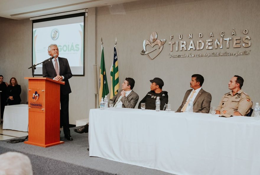 Caiado sobre ações contra o crime em Goiás: “Em breve nossas polícias serão chamadas para dizer aos outros Estados como se faz segurança pública” (Fotos: Hegon Corrêa)