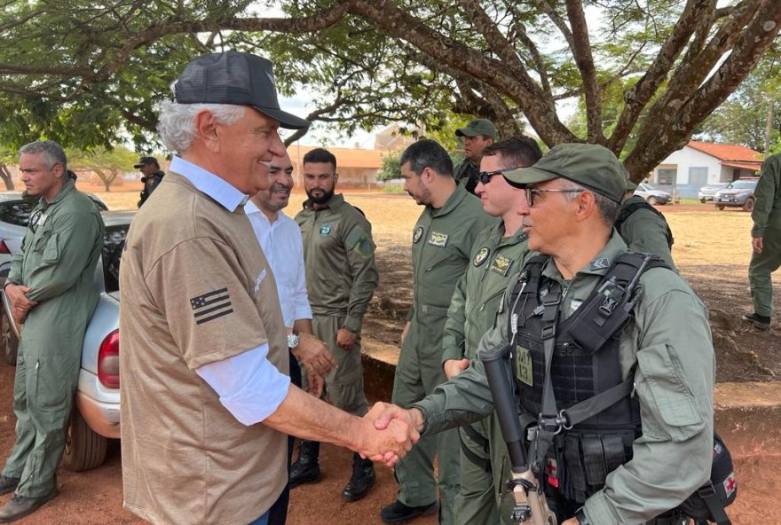 No Tocantins, Caiado define ações conjuntas de combate a criminosos